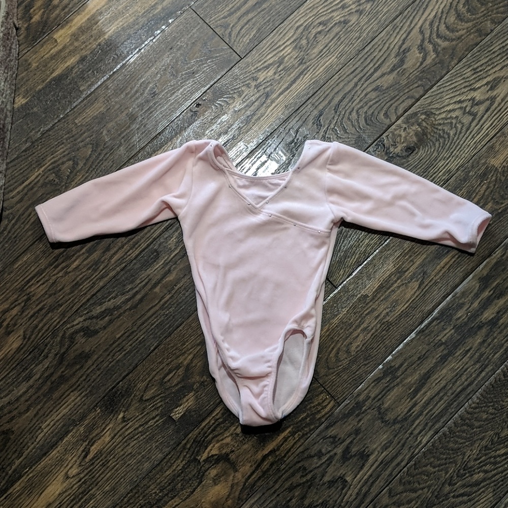 Freestyle Polyester Long Sleeve Leotard Size 6/6X